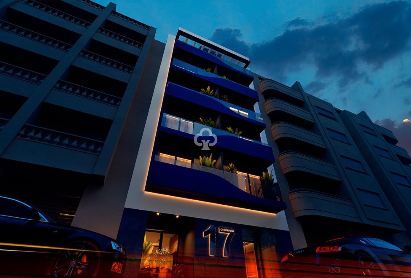 New Build - Apartamentos -
Torrevieja - Calle Beniajan, 15