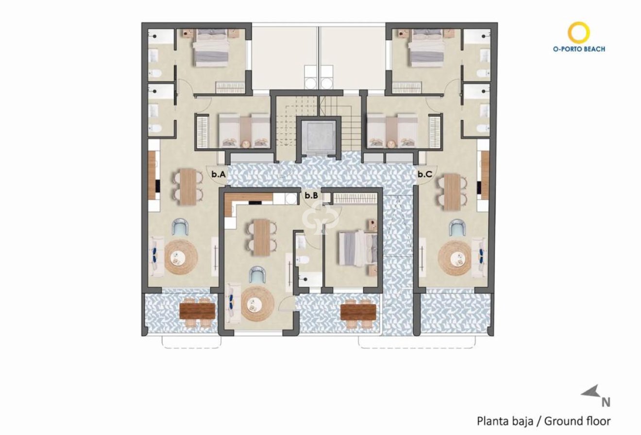 New Build - Apartamentos -
Pilar de la Horadada - Calle Magallanes, 8