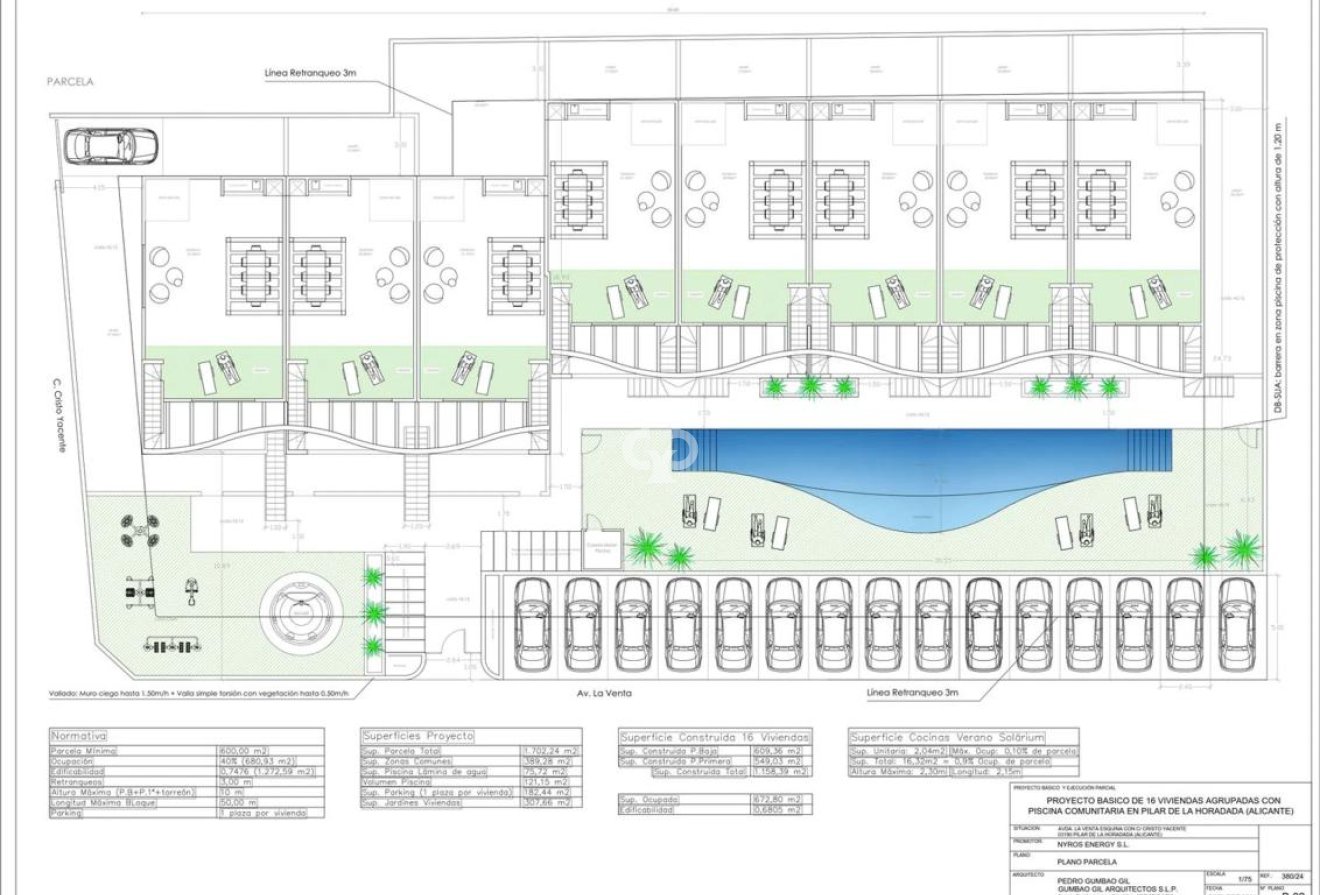 New Build - Bungalows -
Pilar de la Horadada - Avenida la Venta s/n