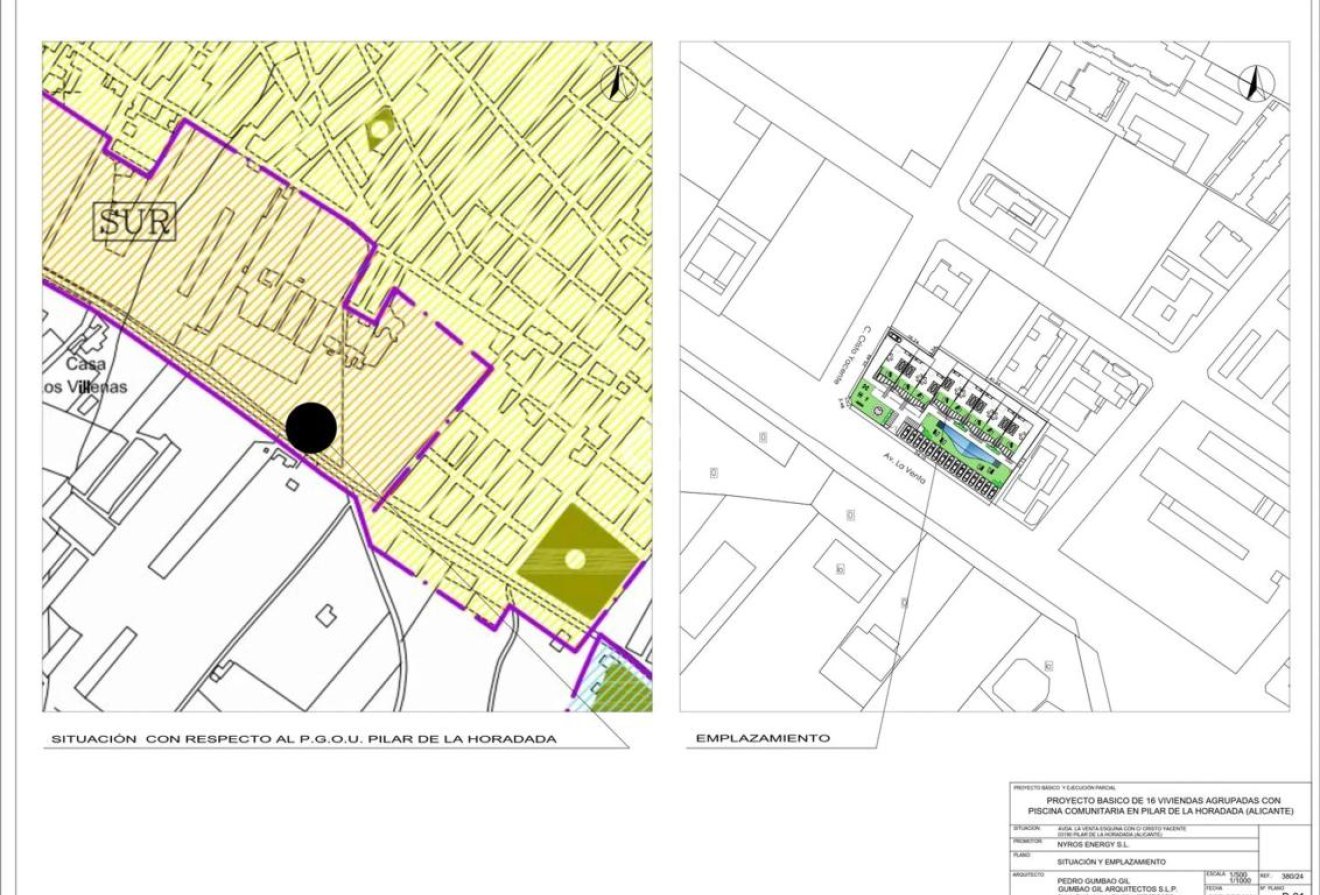 Nybyggnation - Bungalows -
Pilar de la Horadada - Avenida la Venta s/n