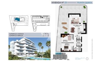 New Build - Áticos -
Pilar de la Horadada - 03191
