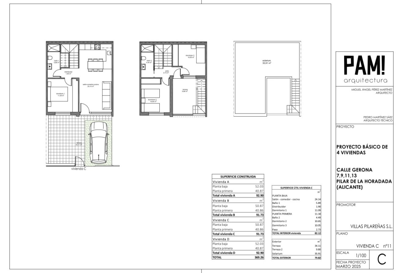 New Build - Adosados -
Pilar de la Horadada - 03190