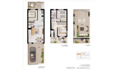 New Build - Adosados -
Pilar de la Horadada - 03191