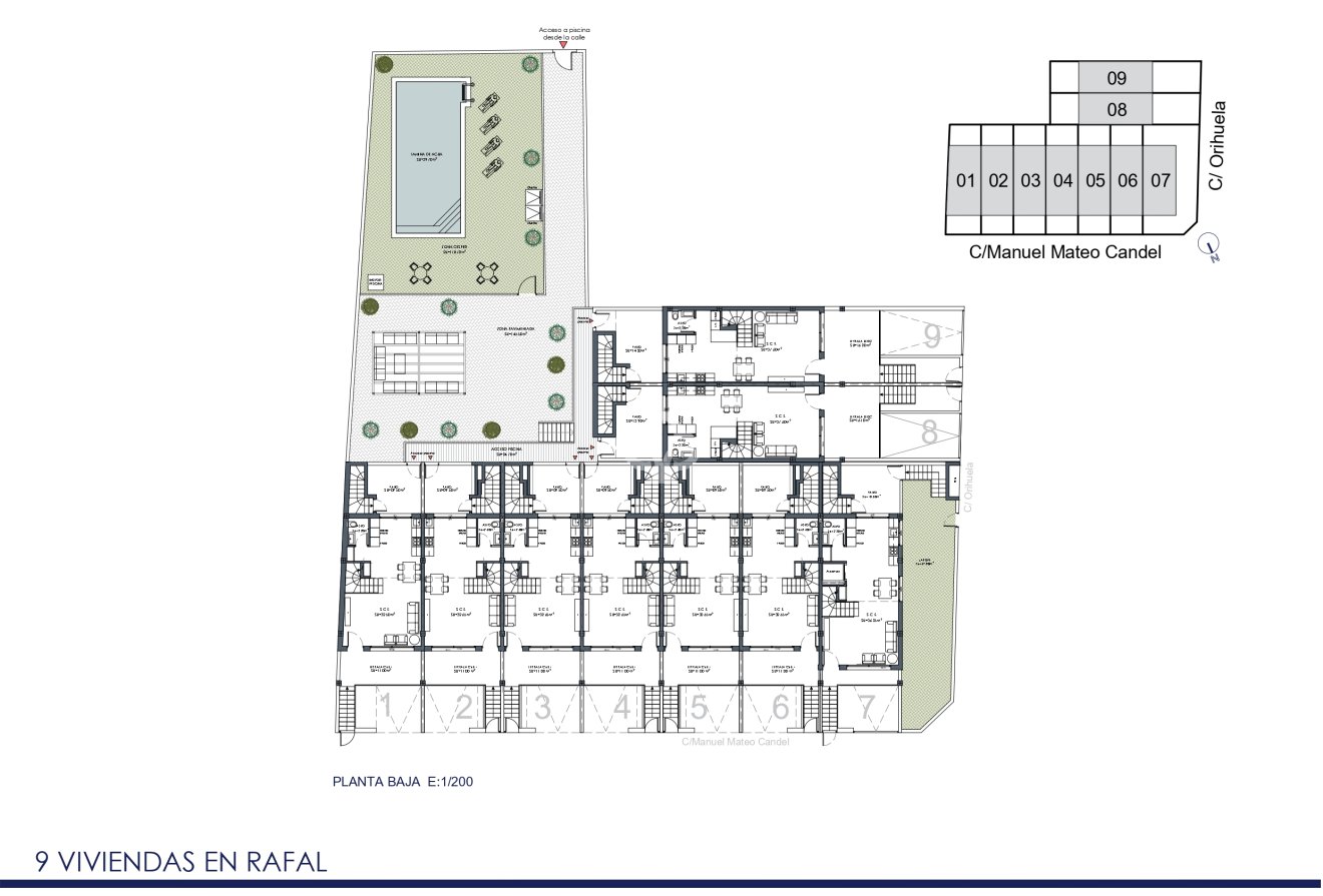 New Build - Adosados -
Rafal - Calle Manuel Mateo Candel, 242