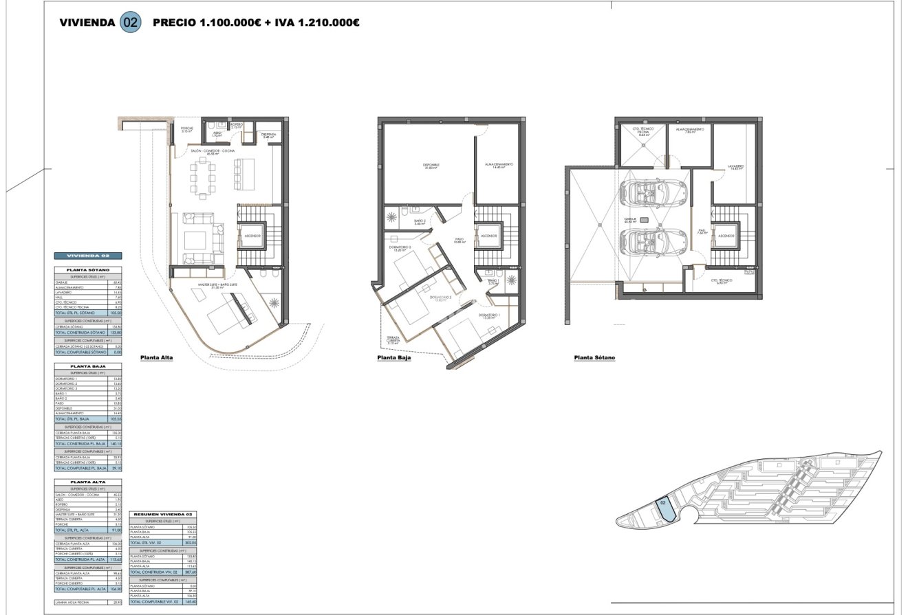 New Build - Apartamentos -
Calpe - 03710, PD MASCAR-TOIX, 2