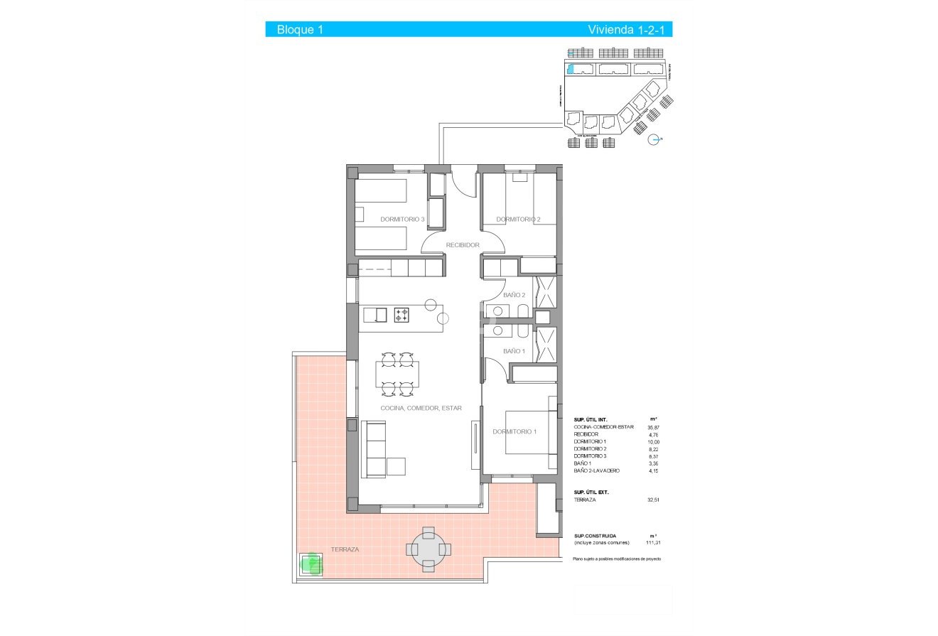 New Build - Áticos -
Guardamar del Segura - Plaza El Xiper s/n