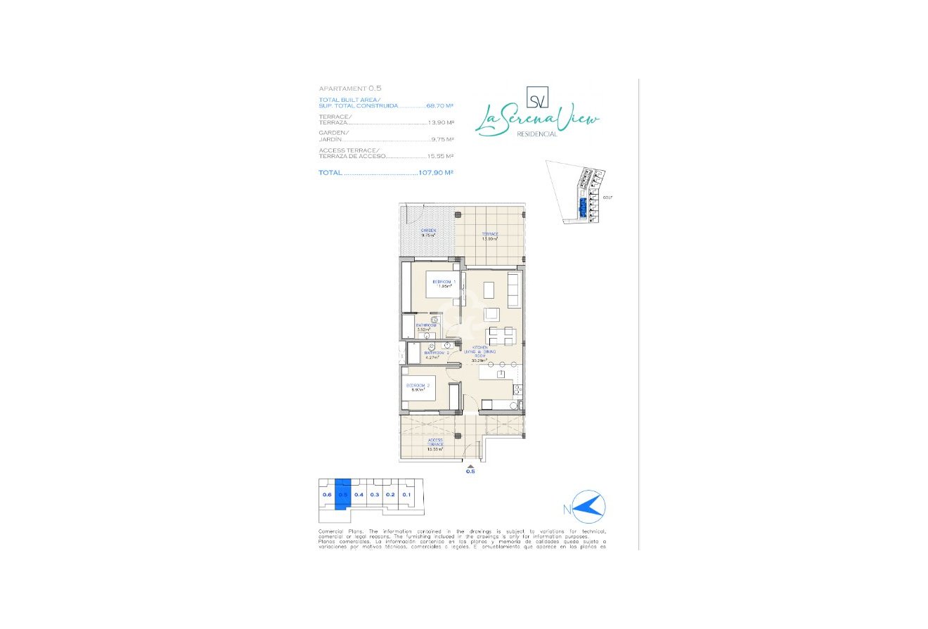 Obra nueva - Apartamentos -
Los Alcázares - 30710