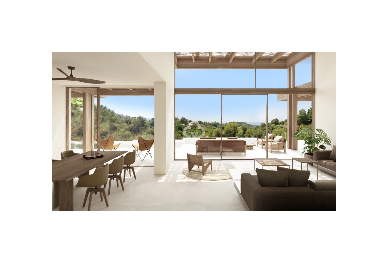 Obra nueva - Chalet independiente -
Moraira