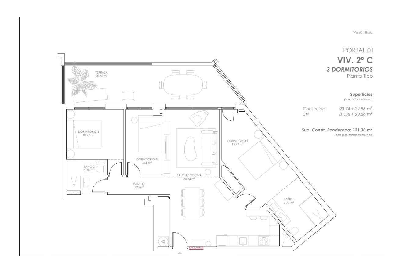 New Build - Áticos -
Fuengirola - Pozo Malvarosa, 1