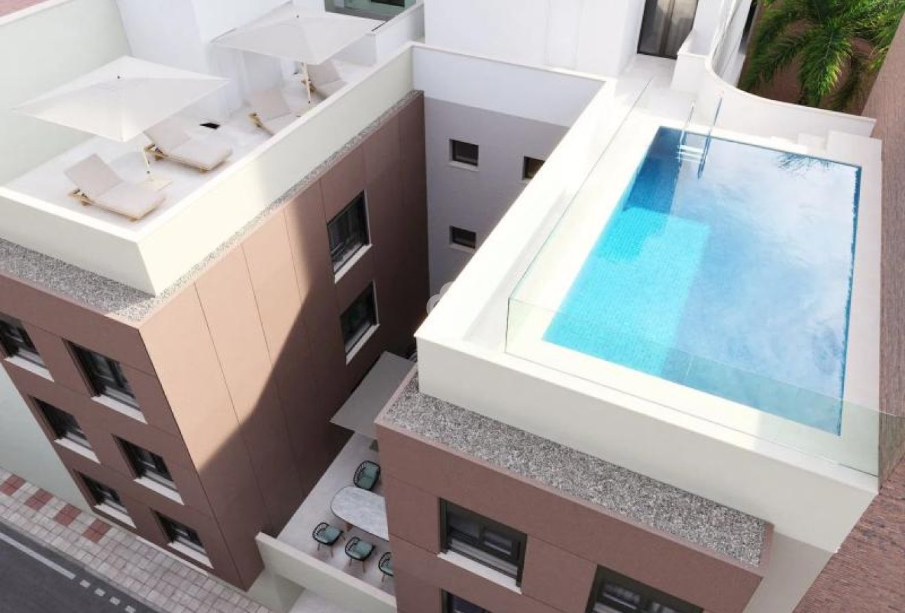 Obra nueva - Apartamentos -
Málaga - Calle Martínez Maldonado, 24