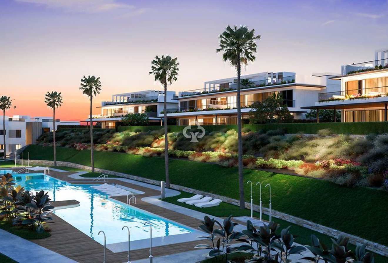 Obra nueva - Áticos -
Marbella - Calle Bunker