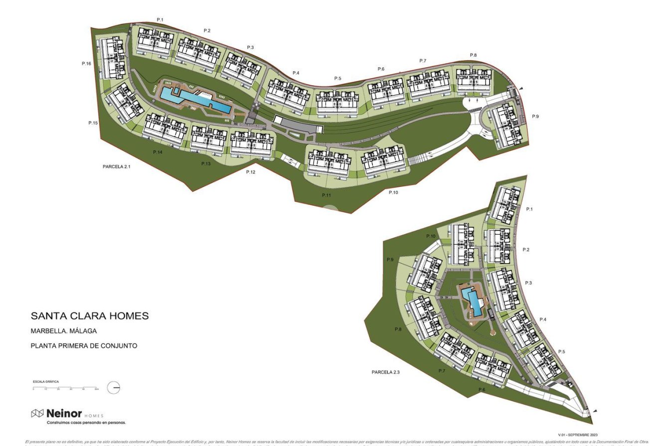 Obra nueva - Áticos -
Marbella - Calle Bunker