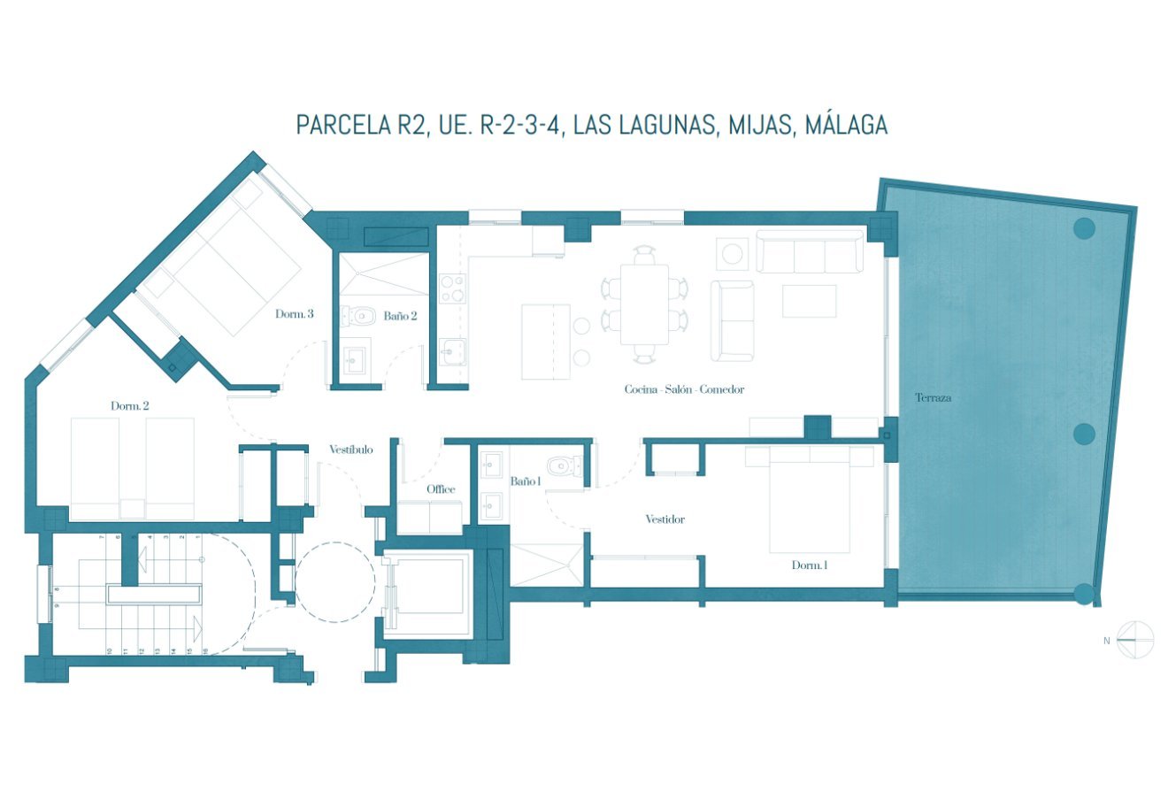 New Build - Apartamentos -
Mijas - Calle C. Rio Chillar s/n