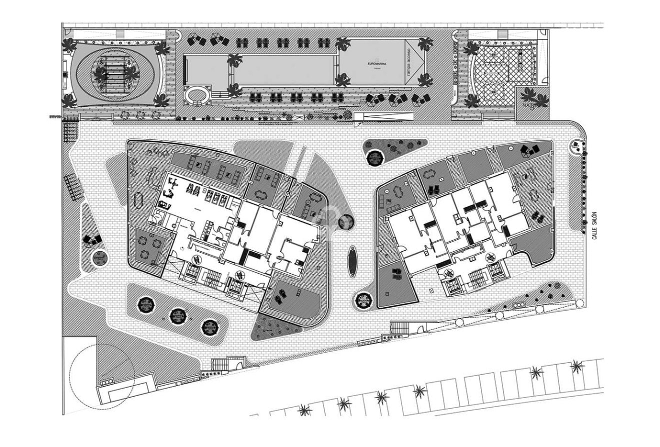 New Build - Apartamentos -
La Manga Del Mar Menor - Gran Vía de la Manga, 15