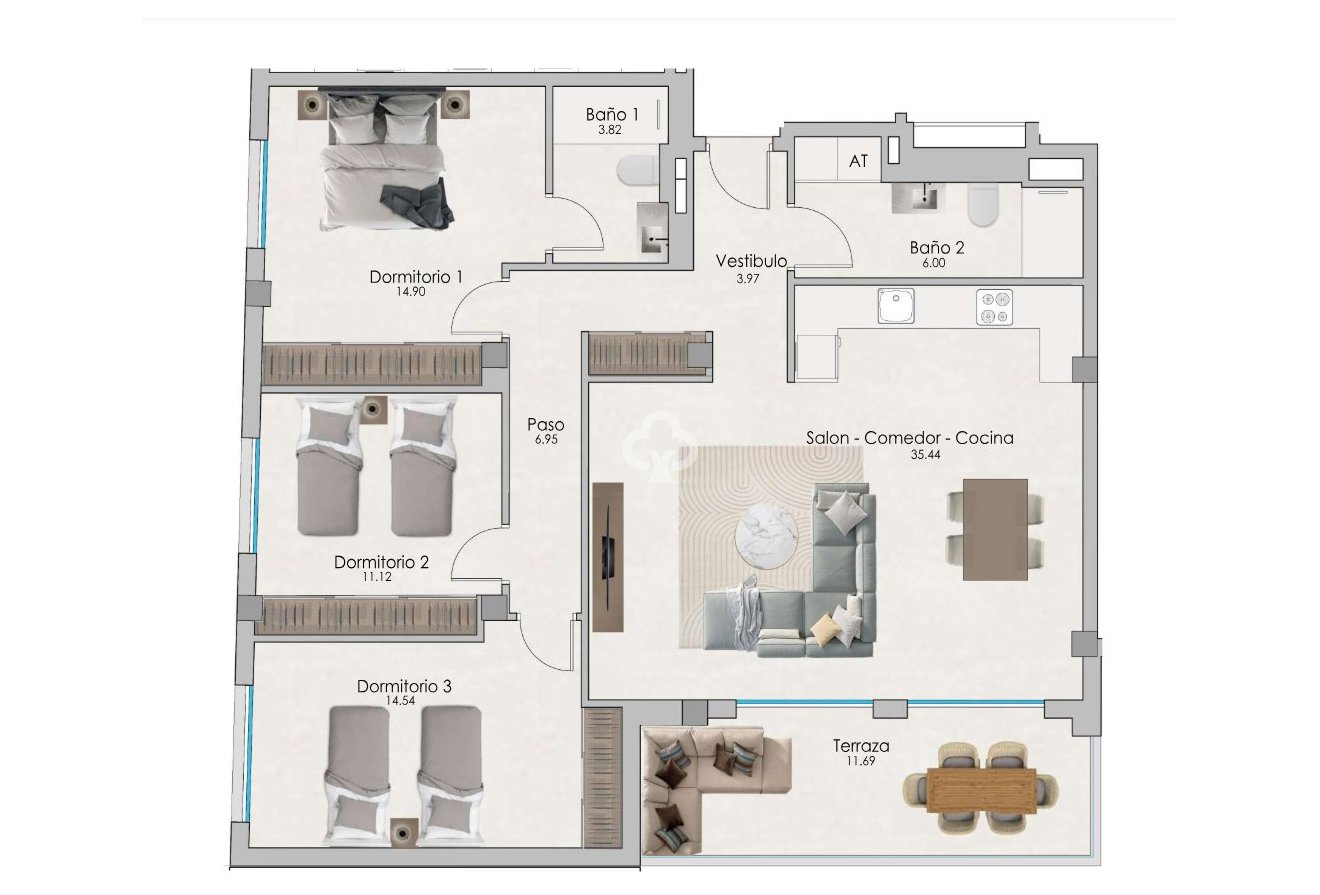 New Build - Apartamentos -
Santa Pola - 03130