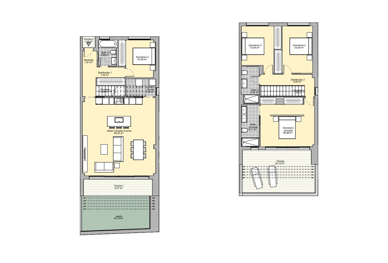 New Build - Adosados -
Mijas - Camino del Zorro