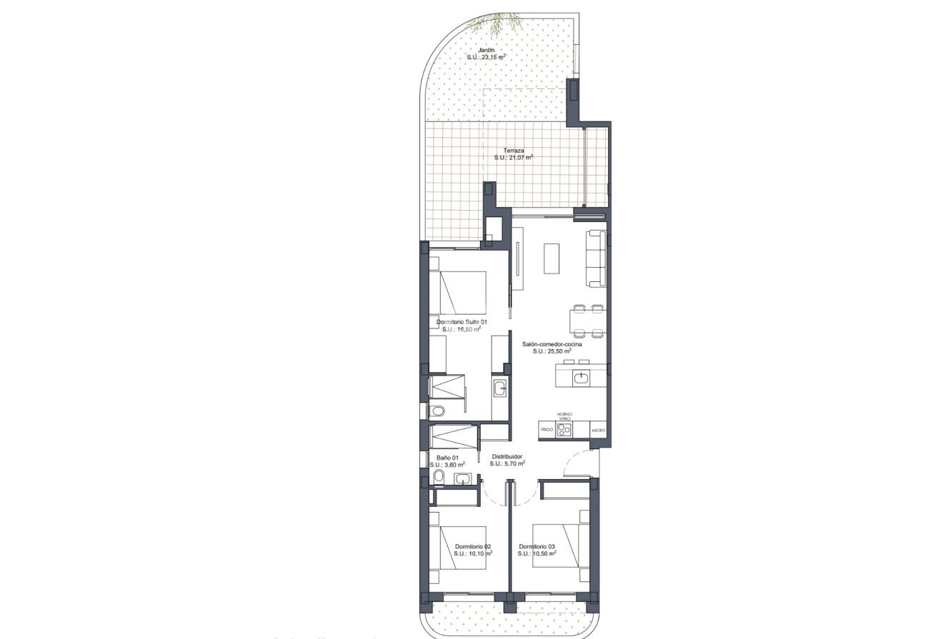 New Build - Bungalows -
Ciudad Quesada - 03149