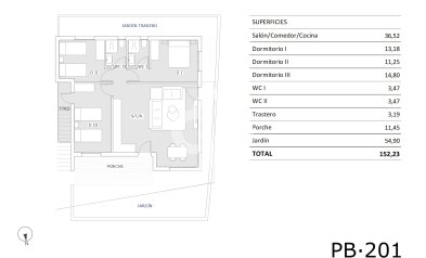 New Build - Bungalows -
San Miguel de Salinas - 30730