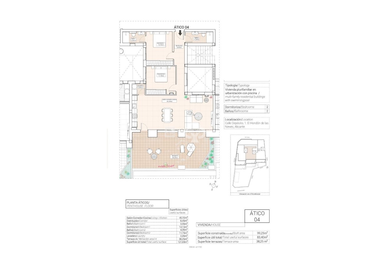 New Build - Bajos -
Hondón de las Nieves - 03688