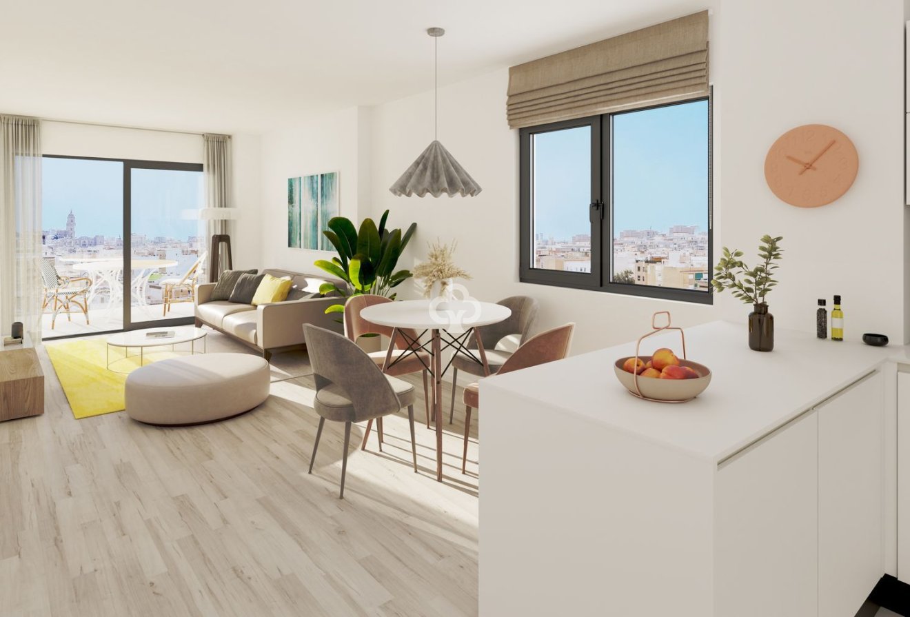 New Build - Apartamentos -
Málaga - Calle Eugenio Gross , 18