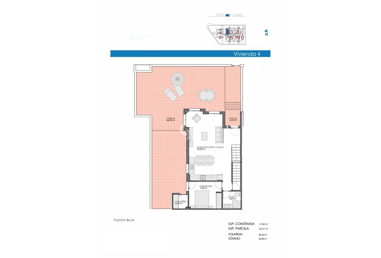 Uudiskohde - Adosados -
Bigastro