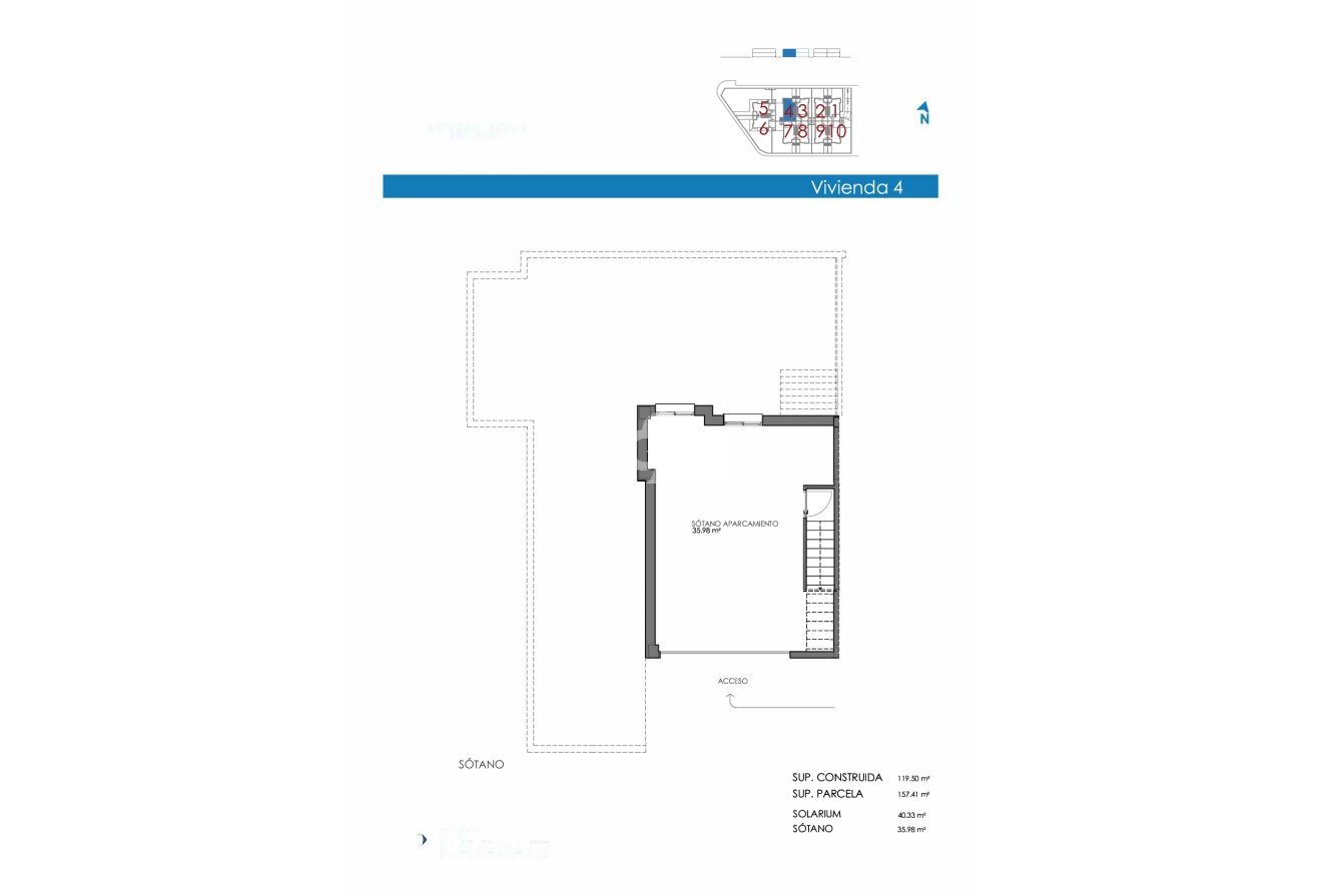 Uudiskohde - Adosados -
Bigastro