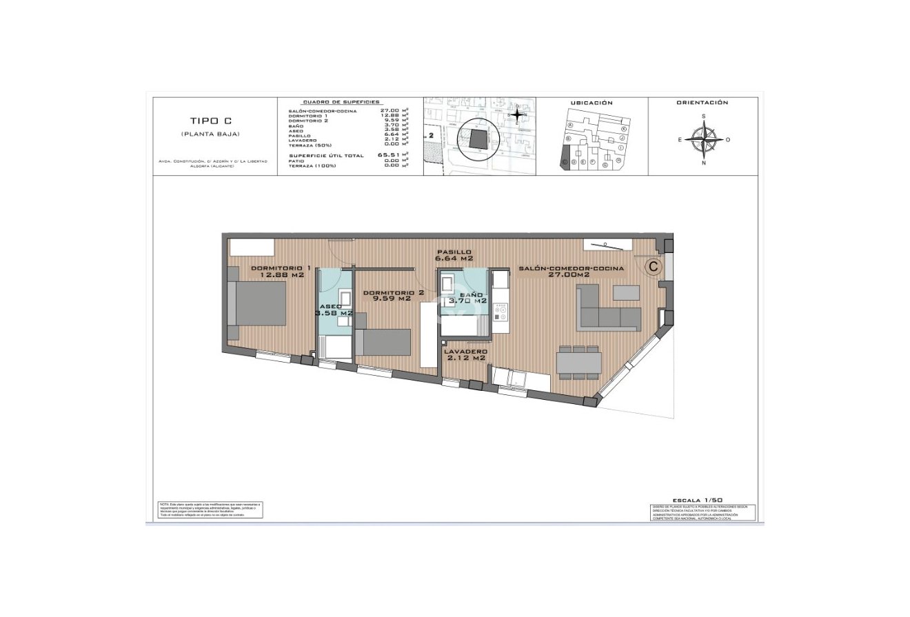 New Build - Bajos -
Algorfa - 03169