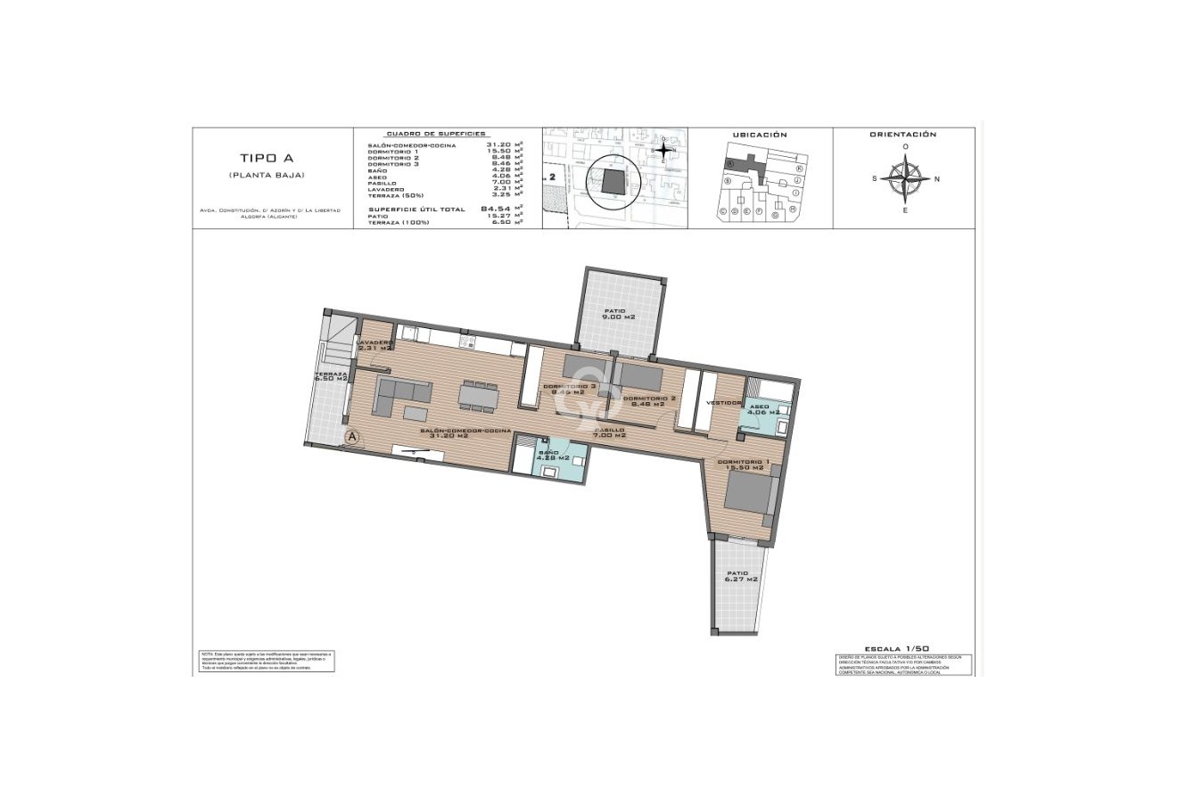 New Build - Bajos -
Algorfa - 03169