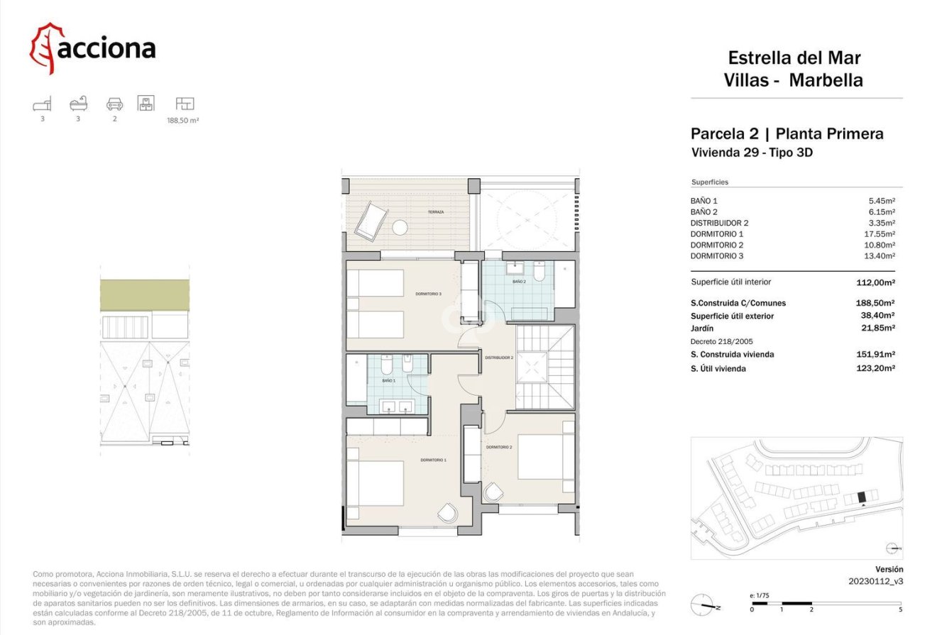 New Build - Adosados -
Marbella - Avenida Víbora Baja s/n