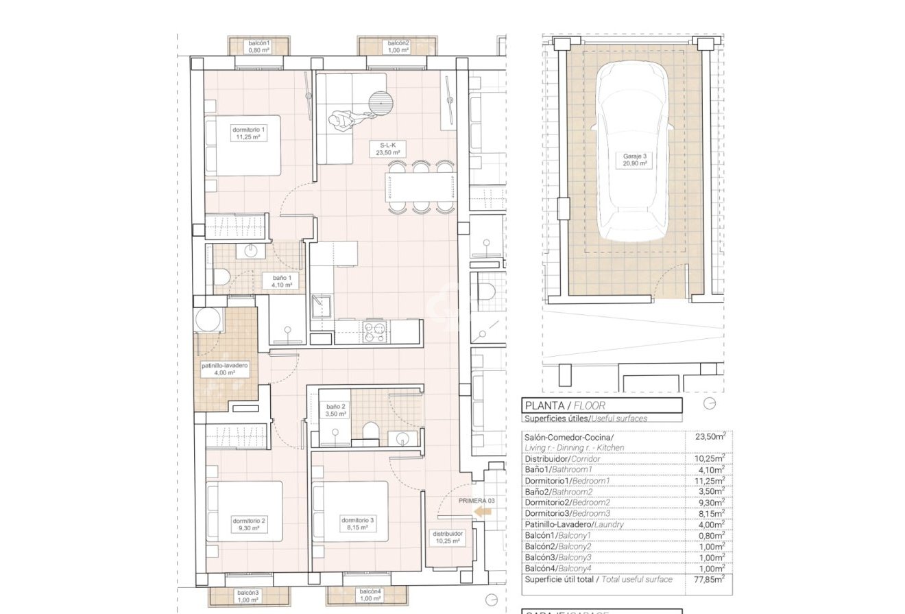 New Build - Apartamentos -
Hondón de las Nieves - 03688