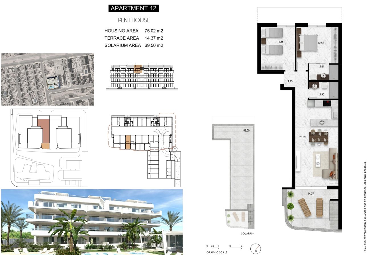 New Build - Áticos -
Orihuela - 03183