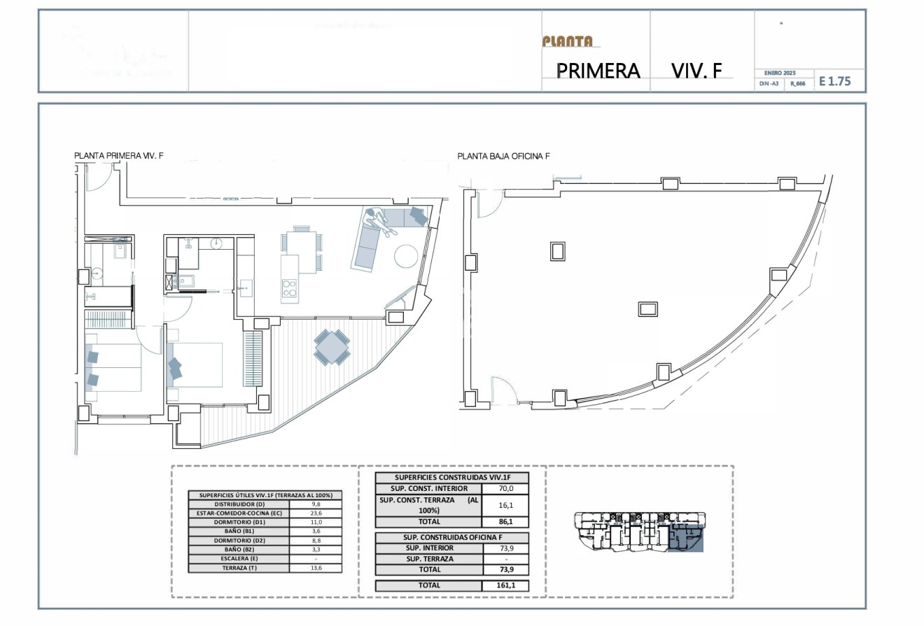 New Build - Apartamentos -
La Villajoyosa / Vila Joiosa - 03570, Ciudad de Requena, 1