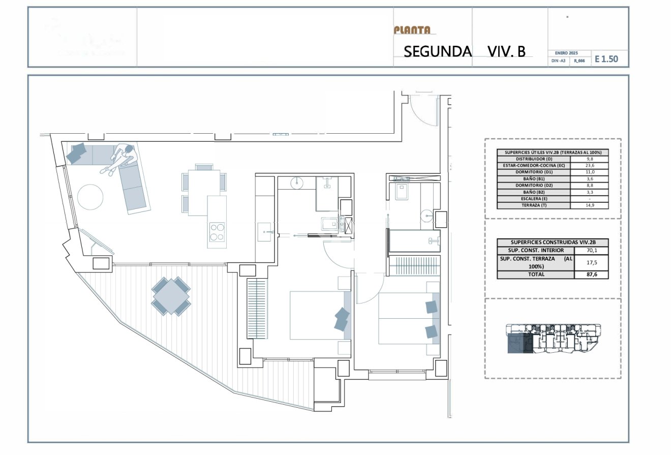 New Build - Apartamentos -
La Villajoyosa / Vila Joiosa - 03570, Ciudad de Requena, 1