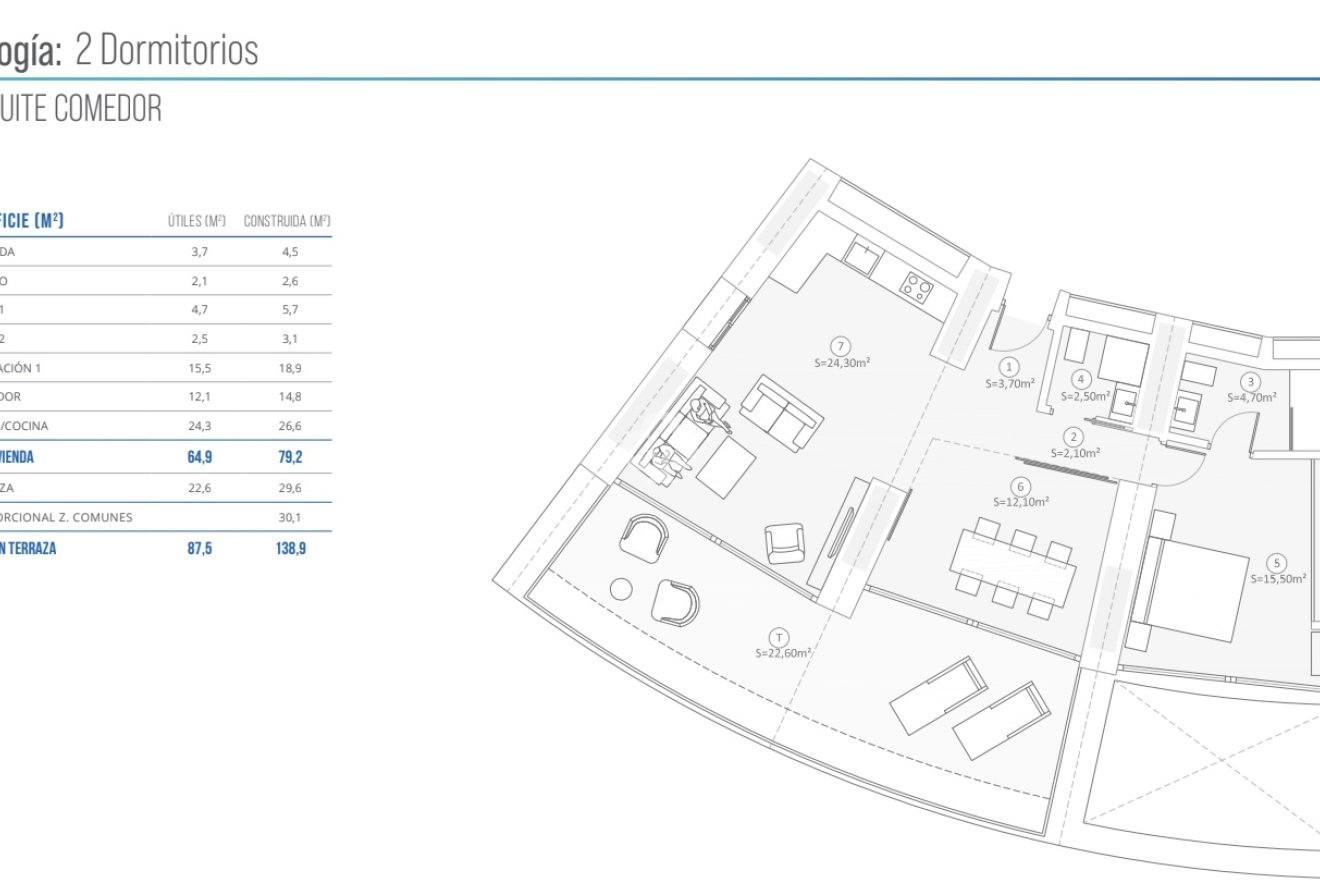New Build - Apartamentos -
Benidorm - 03502, Calle Vicente Llorca Alos, 19