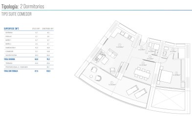New Build - Apartamentos -
Benidorm - 03502, Calle Vicente Llorca Alos, 19