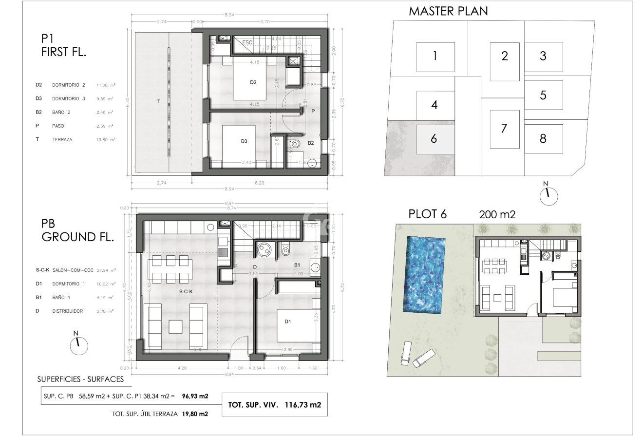 New Build - Villas -
Orihuela - 03189