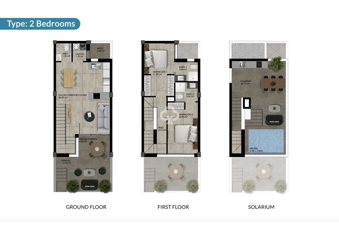 New Build - Adosados -
Dolores