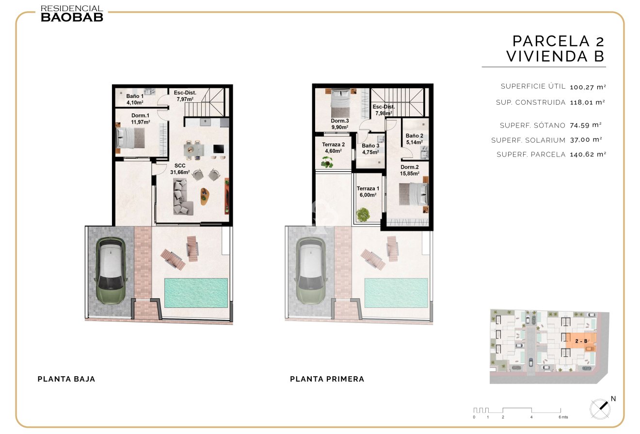 New Build - Adosados -
Benijofar