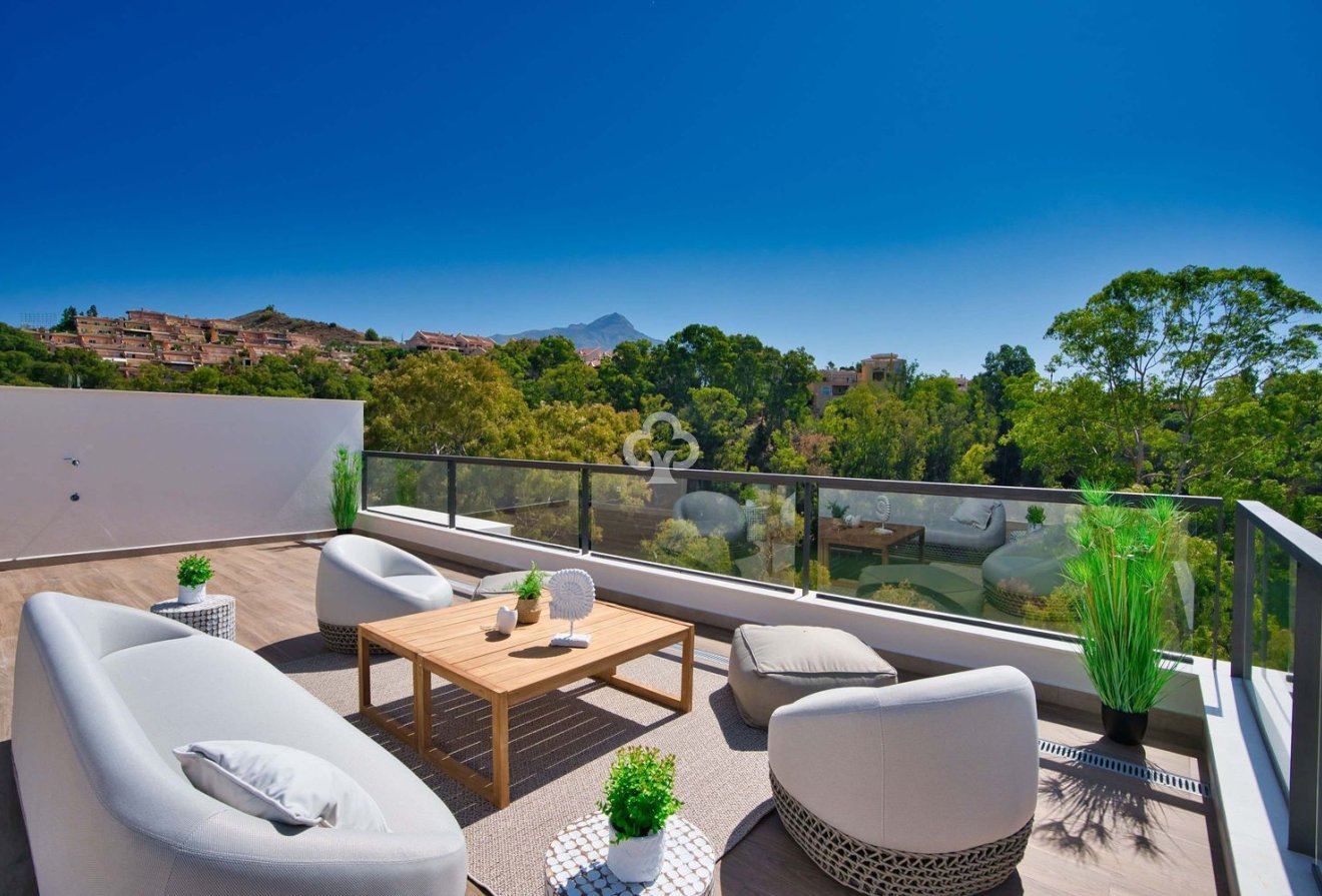 New Build - Áticos -
Marbella - Urbanización Nueva Andalucía s/n