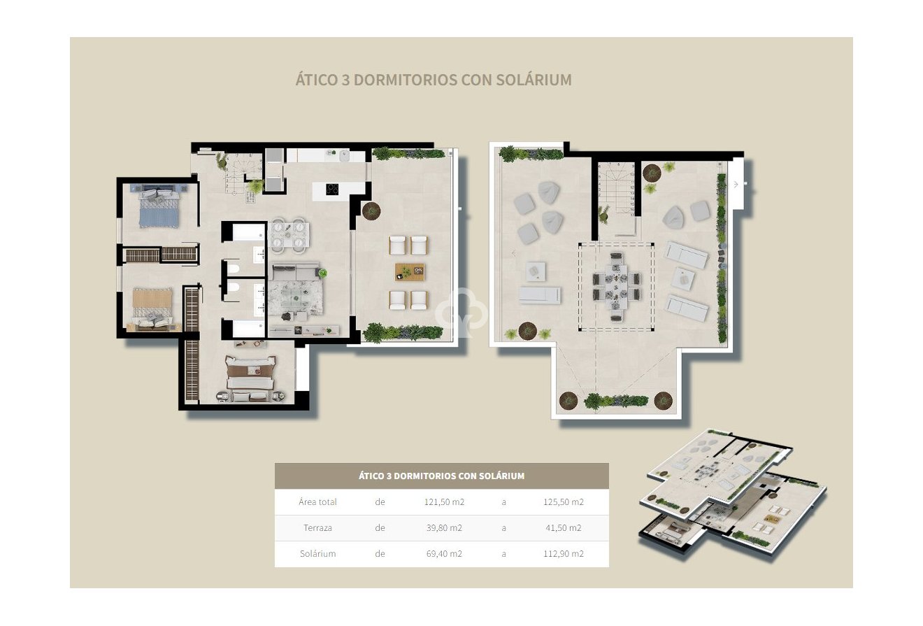 New Build - Áticos -
Marbella - Urbanización Nueva Andalucía s/n