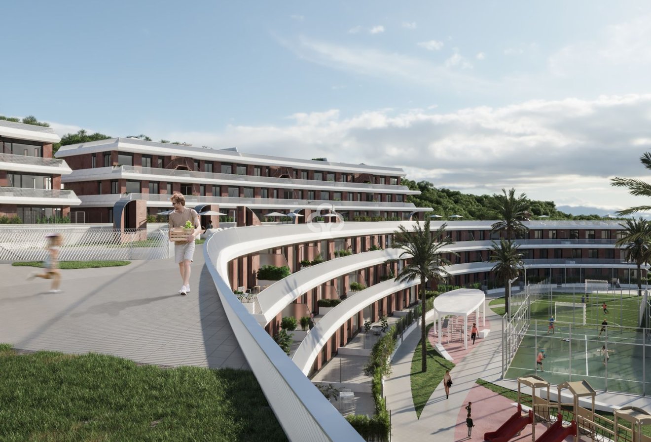 Obra nueva - Apartamentos -
Mijas - Calle Brida s/n