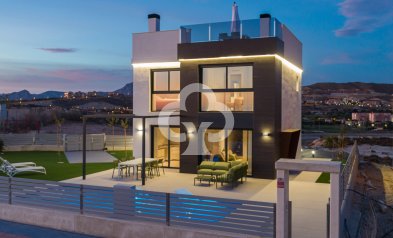 Obra nueva - Chalet independiente -
Mutxamel - 03110, Calle de la Camamil la s/n