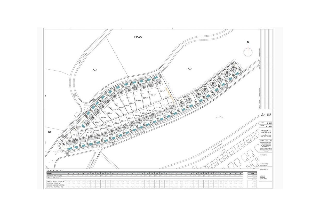 Obra nueva - Chalet independiente -
Mutxamel - 03110, Calle de la Camamil la s/n
