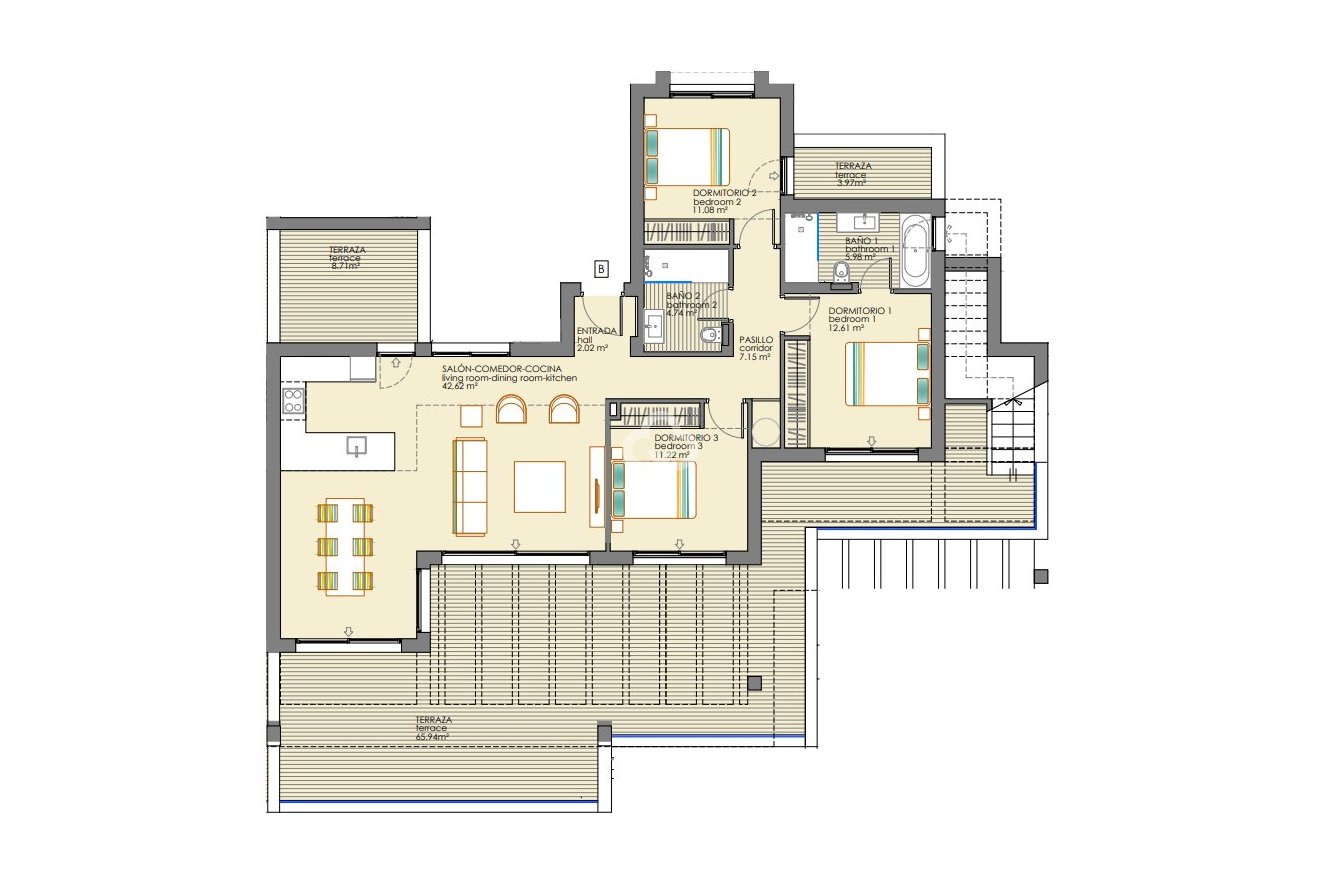 New Build - Áticos -
Estepona - 29693, Calle Josefina Samper s/n