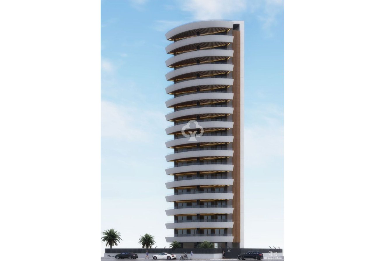 Obra nueva - Áticos -
Calpe - Calle Alemania , 27