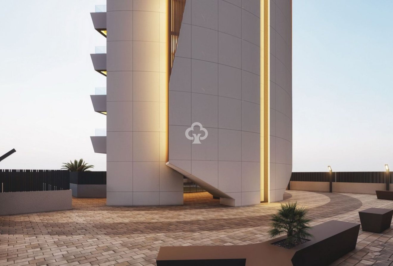 Obra nueva - Áticos -
Calpe - Calle Alemania , 27