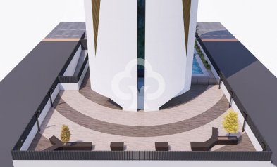 Obra nueva - Áticos -
Calpe - Calle Alemania , 27