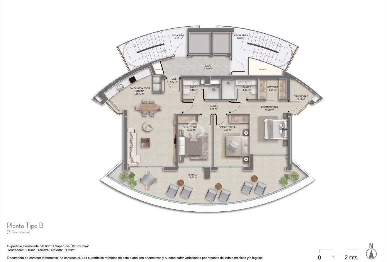 Obra nueva - Áticos -
Calpe - Calle Alemania , 27