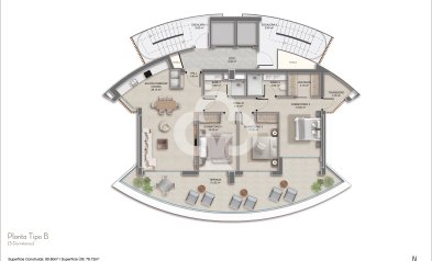 Obra nueva - Áticos -
Calpe - Calle Alemania , 27