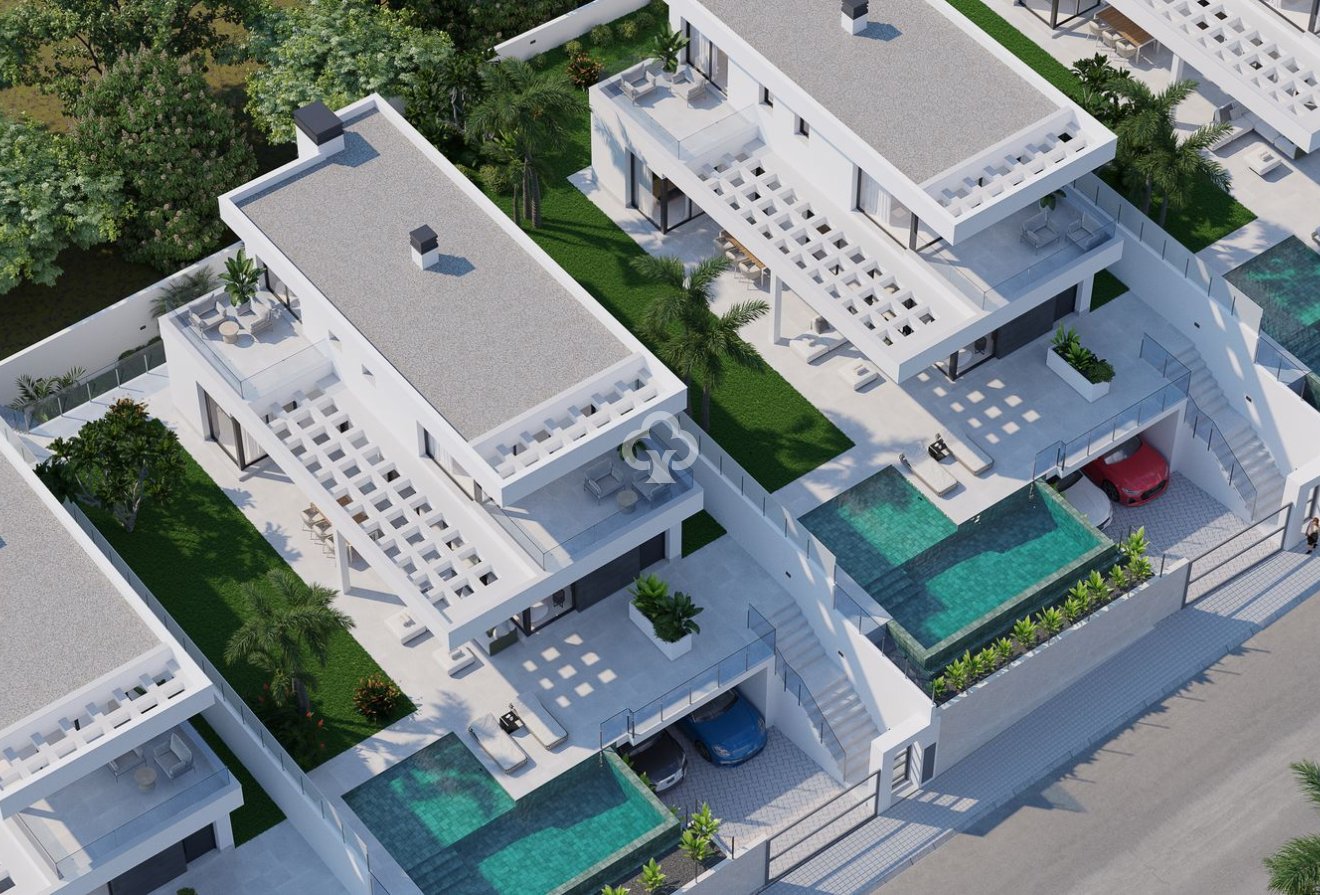 Nybyggnation - Chalet independiente -
Finestrat - Calle Bruselas, 30